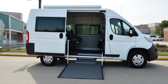 Wheelchair accessible van